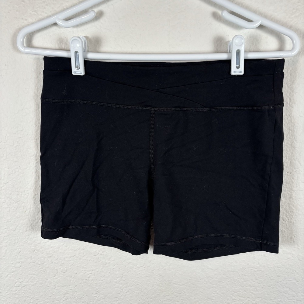 Forever 21 Womens Shorts Sz M Medium Comfort Black Soft Stretch Excellent